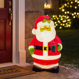 61cm Santa Blow Mould Outdoor Figure Retro Christmas Light