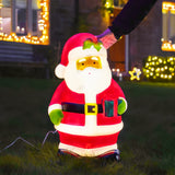 61cm Santa Blow Mould Outdoor Figure Retro Christmas Light
