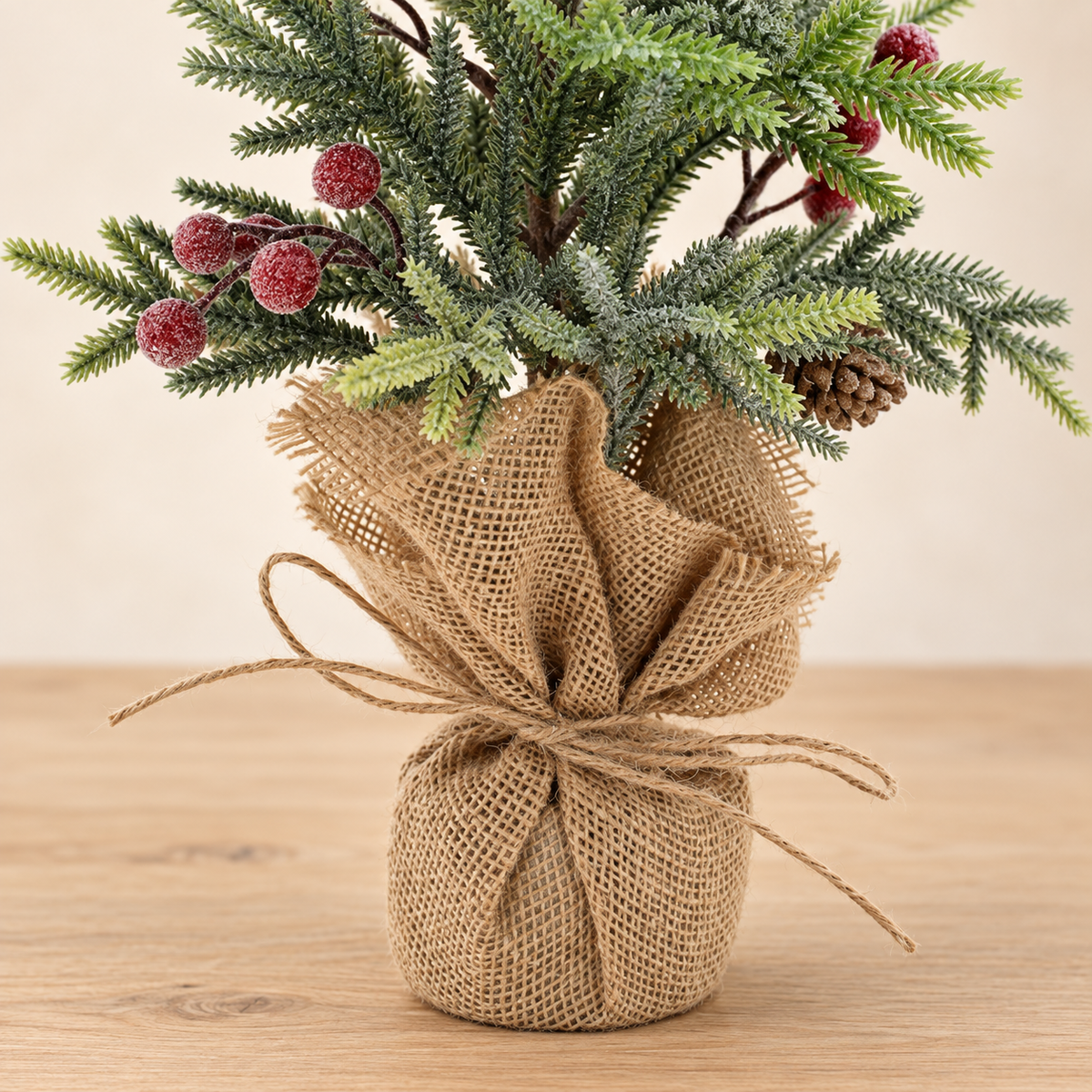 40cm Artificial Green Tabletop Christmas Tree