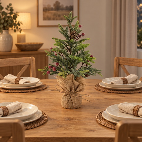 40cm Artificial Green Tabletop Christmas Tree