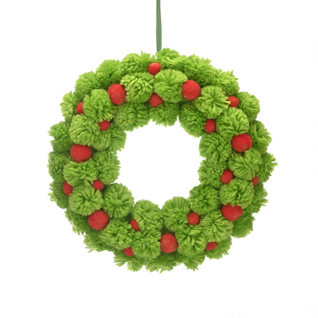 35cm Grinch Wreath Christmas Decoartion