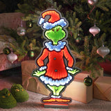 Infinity Grinch Santa Hat Christmas Light 60cm