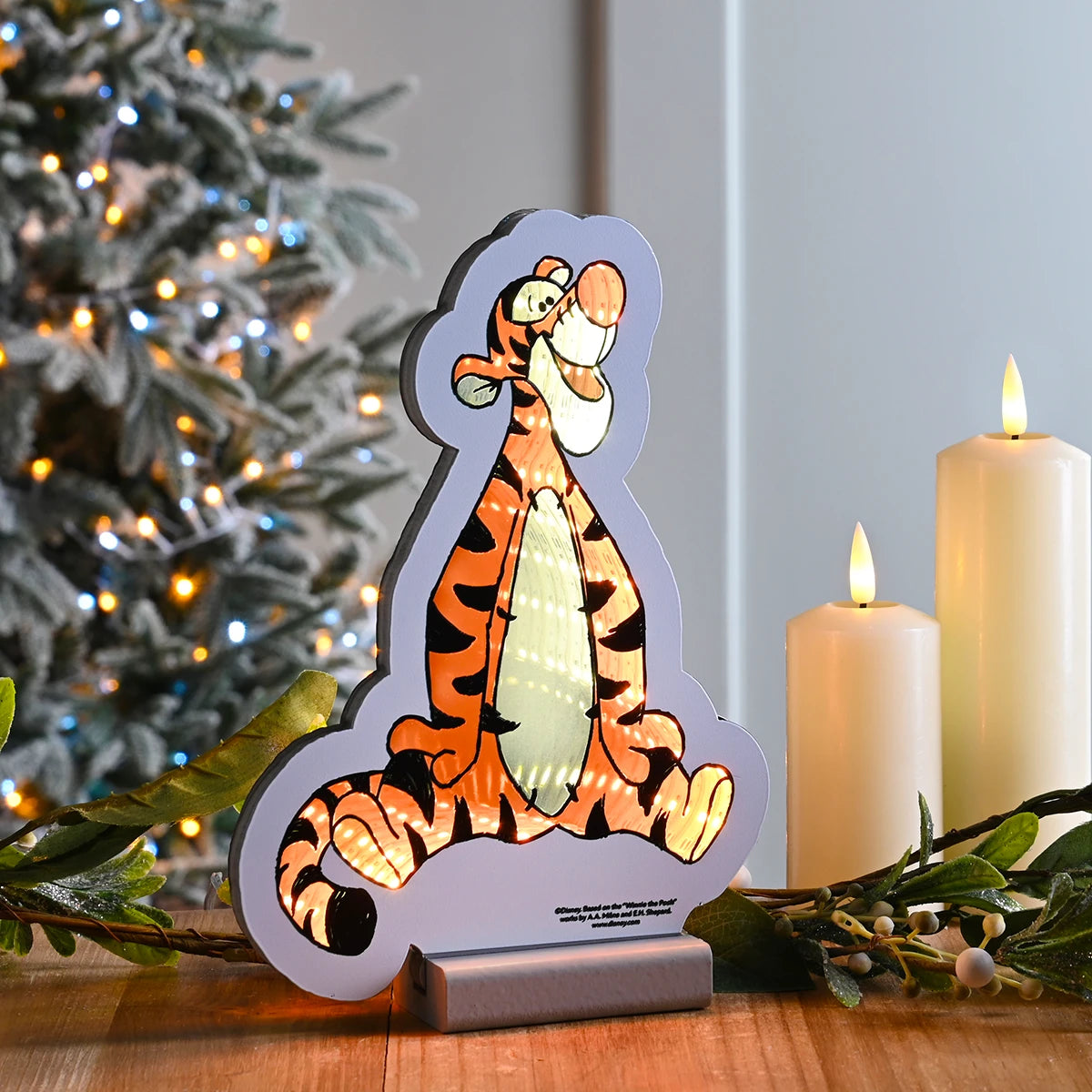 ©Disney Winnie the Pooh Tigger LED Infinity Mirror Light 20cm