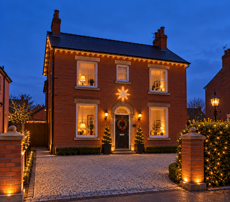 ConnectPro® 70cm Starburst Outdoor Christmas Silhouette Light