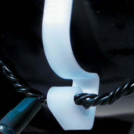 Giant White Gutter Hooks, 16 Pack