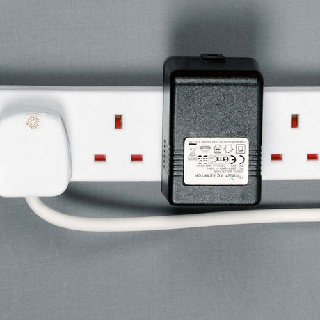 White Extension Lead, 6 Gang Way