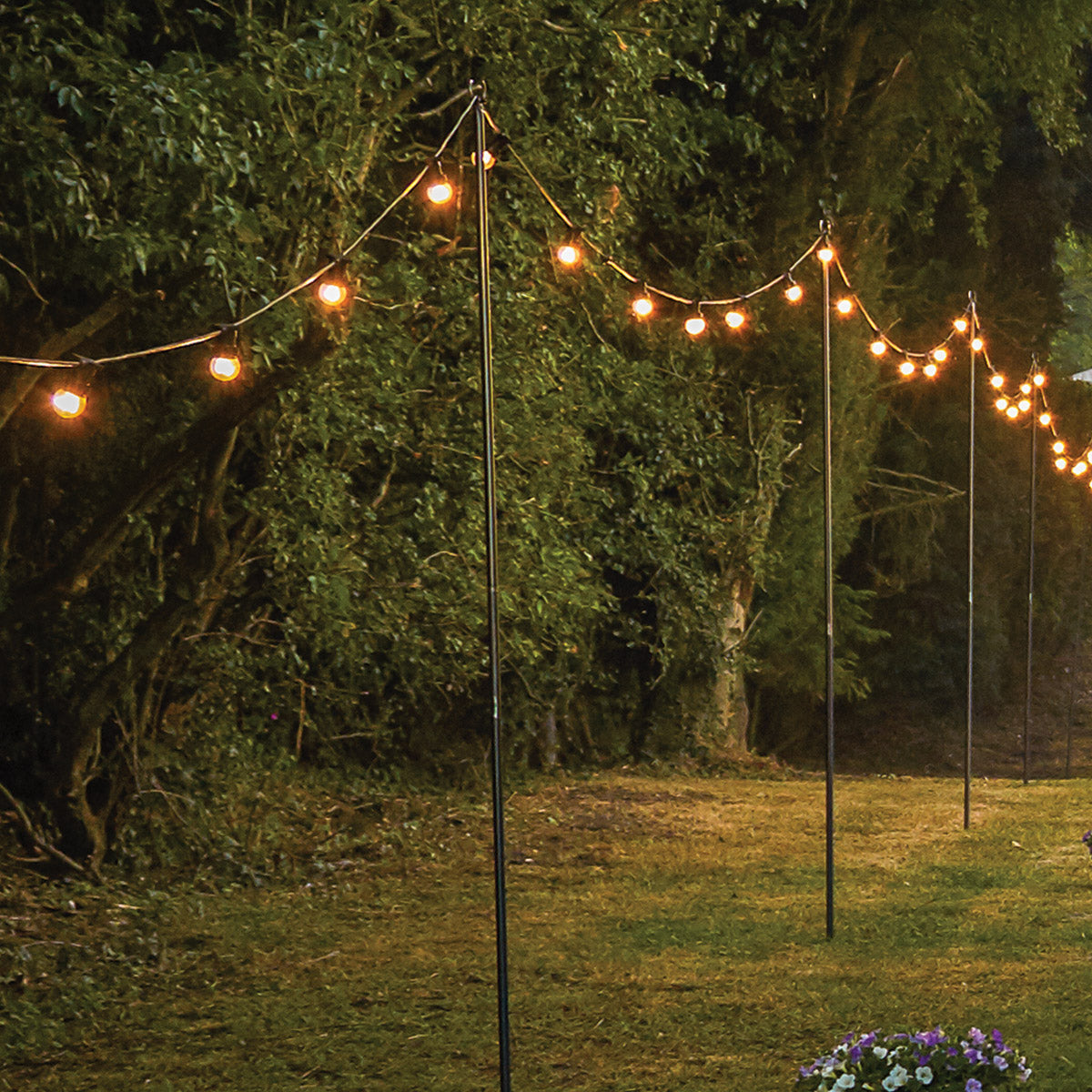 Steel Festoon Pole 1.5m or 2.4m