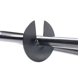 10 Pack 1.8m or 2.4m Steel Shepherd's Crook Festoon Pole