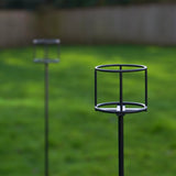Metal Garden Stake with Cream Ember™ Outdoor Candle