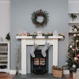 Personalised Mantle Clips with Chalkboard, 2 Pack