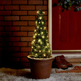 50 LED Battery Micro Outdoor Wire Lights 5m