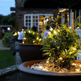 50 LED Battery Micro Outdoor Wire Lights 5m