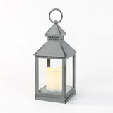Outdoor Battery Flickering Candle Lantern, 24cm