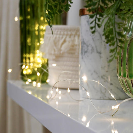 10m Outdoor Battery Micro Fairy Lights