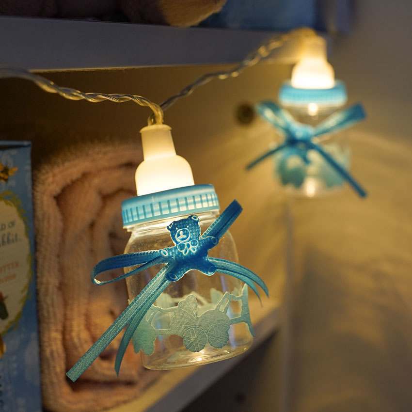 Battery Baby Bottle Bedroom Fairy Lights