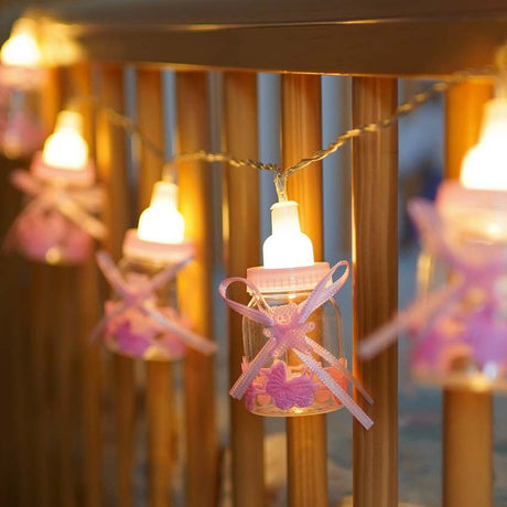 Battery Baby Bottle Bedroom Fairy Lights