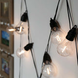 Battery Filament Effect Warm White LED Festoon Lights