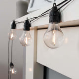 Battery Filament Effect Warm White LED Festoon Lights