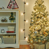 Battery Filament Effect Warm White LED Festoon Lights