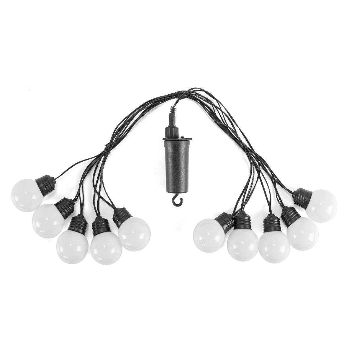 Outdoor Battery Frosted Bulb Festoon Lights