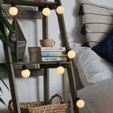 Outdoor Battery Frosted Bulb Festoon Lights