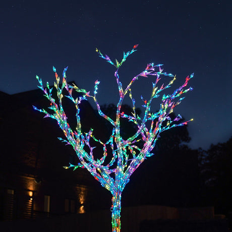 2.7m Outdoor LED Tree with Remote Control - Adjustable Colours