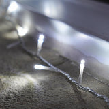 ConnectGo® Outdoor Fairy Lights, Connectable, Clear Cable