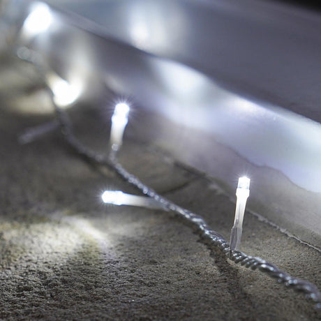 ConnectGo® Outdoor Fairy Lights, Connectable, Clear Cable
