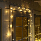 ConnectGo® Outdoor Fairy Lights, Connectable, Clear Cable