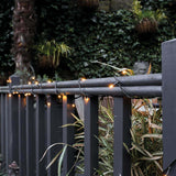 ConnectGo® Outdoor LED Fairy Lights, Connectable, Dark Green Cable