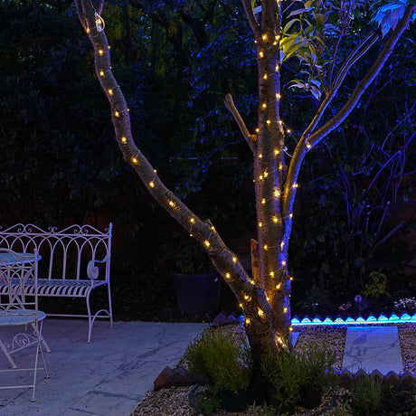 ConnectGo® Outdoor Micro Lights Connectable Warm White