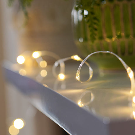 ConnectGo® Outdoor Micro Lights Connectable Warm White