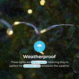 ConnectGo® Outdoor Micro Lights Connectable Warm White