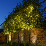 ConnectGo® Outdoor LED String Lights, Connectable, Black Rubber Cable