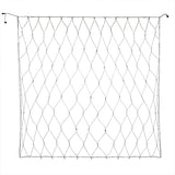 ConnectGo® 2m x 2m Connectable Net Lights, Dark Green Cable