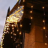 ConnectGo® Icicle Lights, Connectable, Black Cable