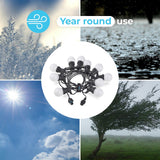 ConnectGo® Festoon Lights, Connectable, Frosted LED Bulbs