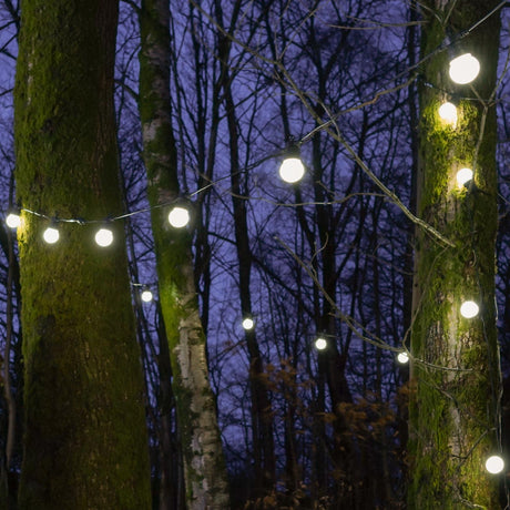 ConnectGo® Festoon Lights, Connectable, Frosted LED Bulbs