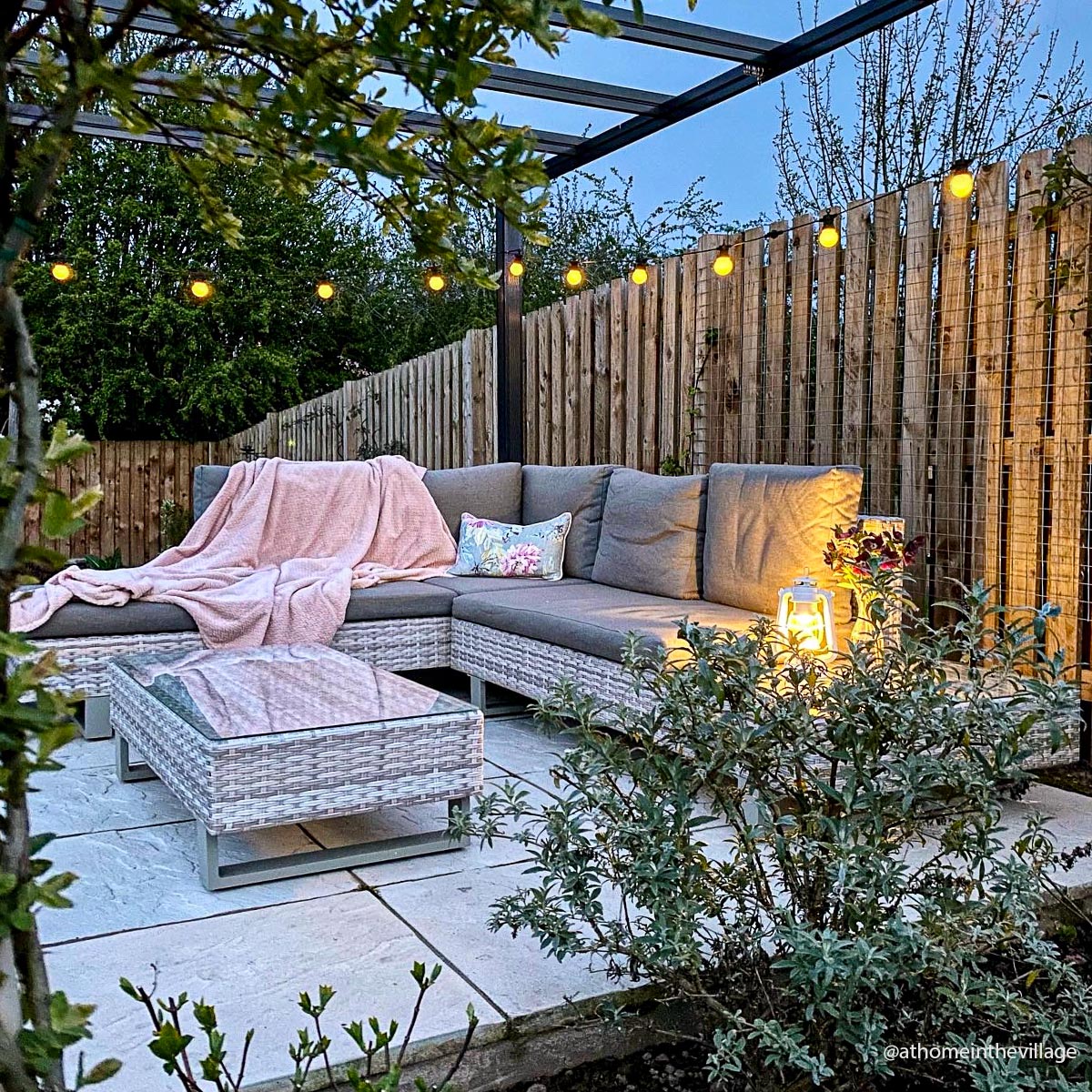 ConnectGo® Festoon Lights, Connectable, Frosted LED Bulbs