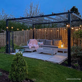 ConnectGo® Festoon Lights, Connectable, Frosted LED Bulbs