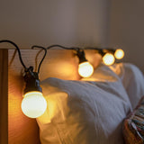 ConnectGo® Festoon Lights, Connectable, Frosted LED Bulbs