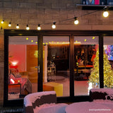 ConnectGo® Festoon Lights, Connectable, Frosted LED Bulbs