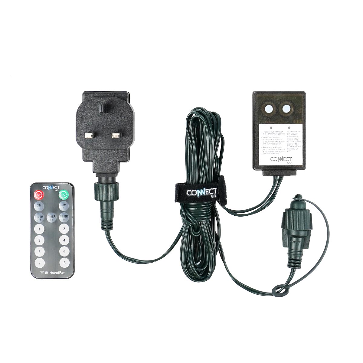 ConnectGo® Small Transformer, UK Plug, with Remote Control