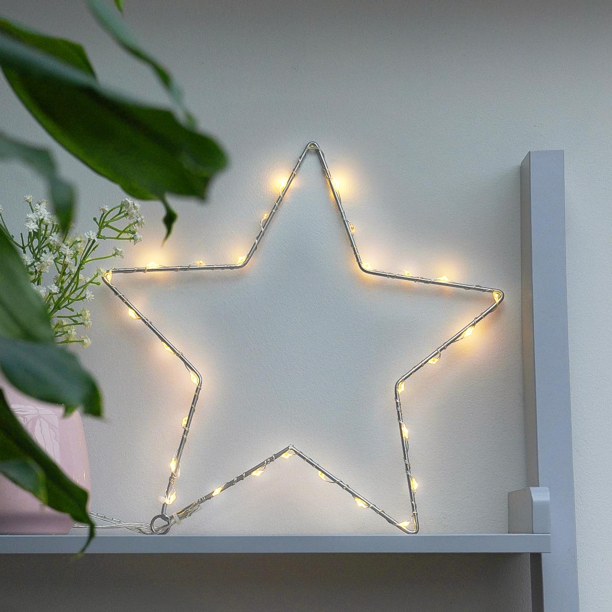 ConnectGo® Connectable 30cm Outdoor Star Light Christmas Silhouette