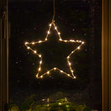 ConnectGo® Connectable 30cm Outdoor Star Light Christmas Silhouette
