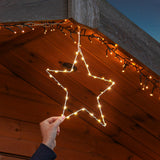 ConnectGo® Connectable 30cm Outdoor Star Light Christmas Silhouette