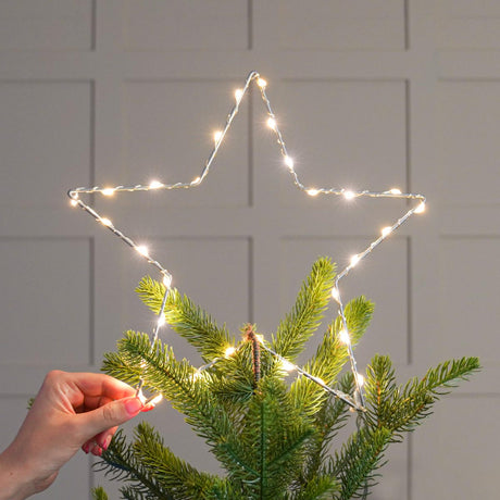 ConnectGo® Connectable 30cm Outdoor Star Light Christmas Silhouette