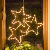 ConnectGo® 43cm Connectable Warm White LED Outdoor Wire Star Light