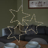 ConnectGo® 43cm Connectable Warm White LED Outdoor Wire Star Light