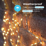 ConnectGo® 43cm Connectable Warm White LED Outdoor Wire Star Light